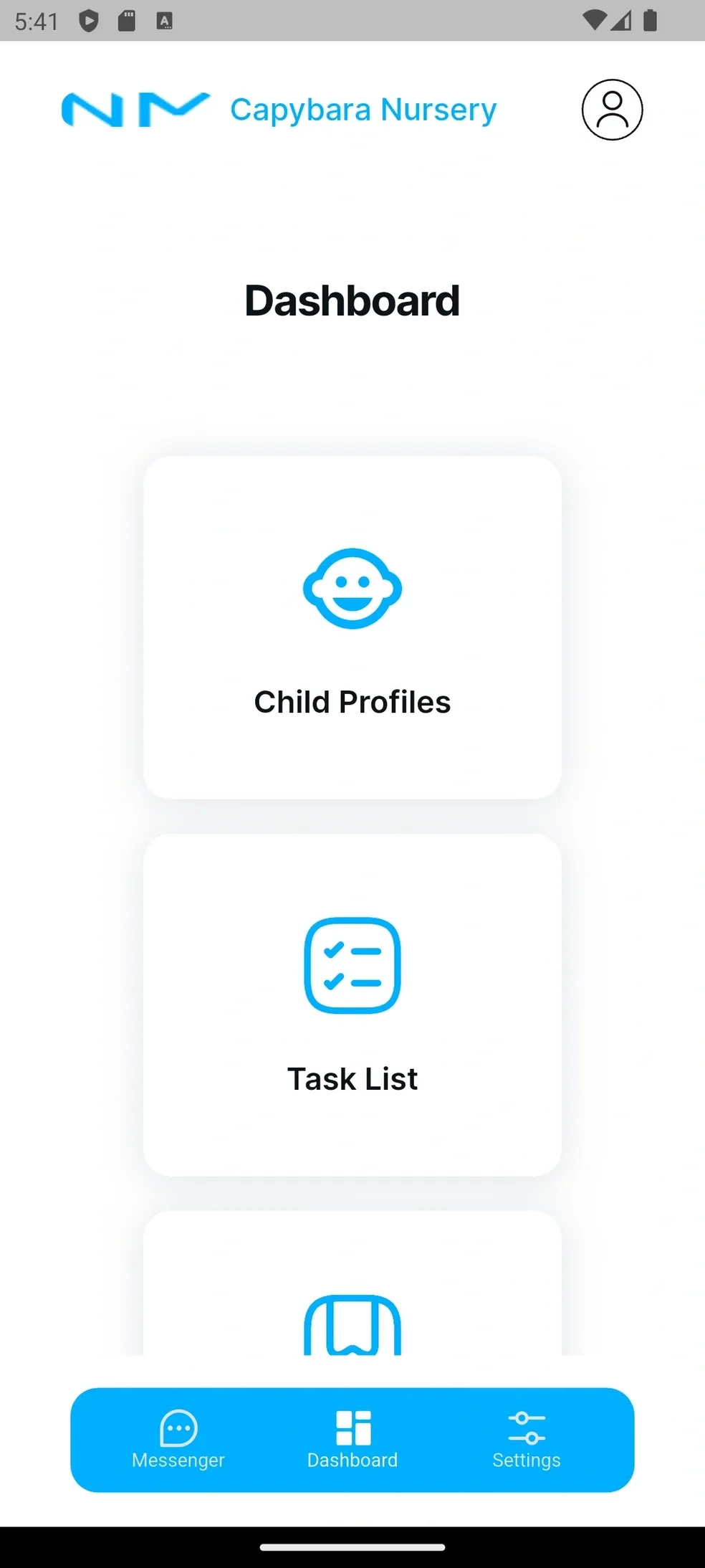 BUD App Dashboard - Access all features from one place